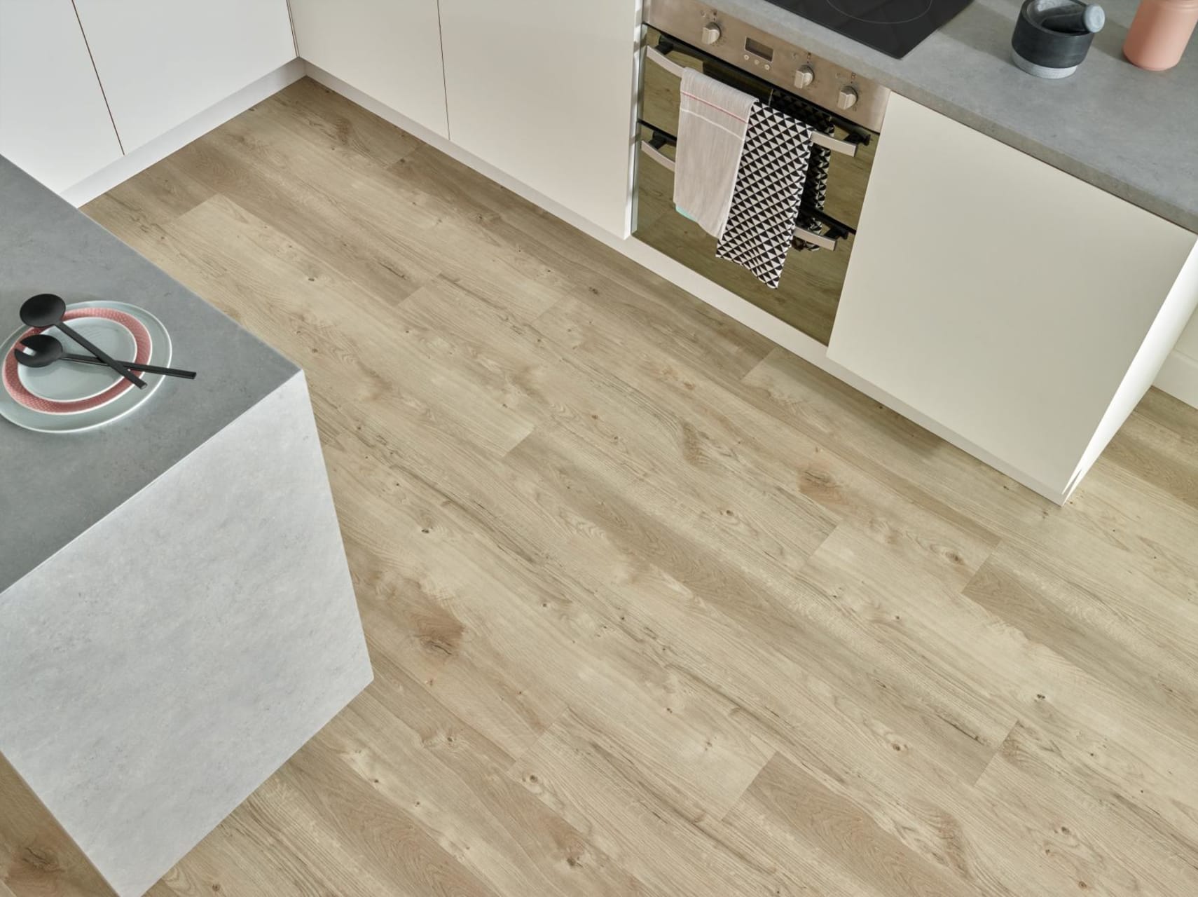 Sun Bleached Oak SB5W2531: Click Luxury Vinyl tiles from the
